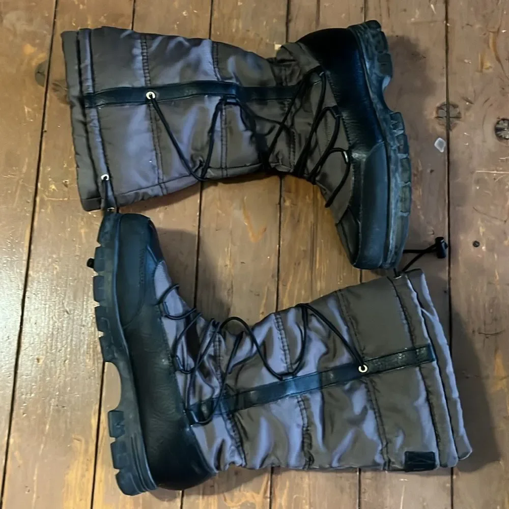 Ralph Lauren Quinly Leather Insulated Winter Boots